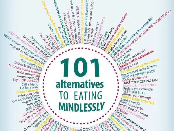 101 alternatives to mindless eating