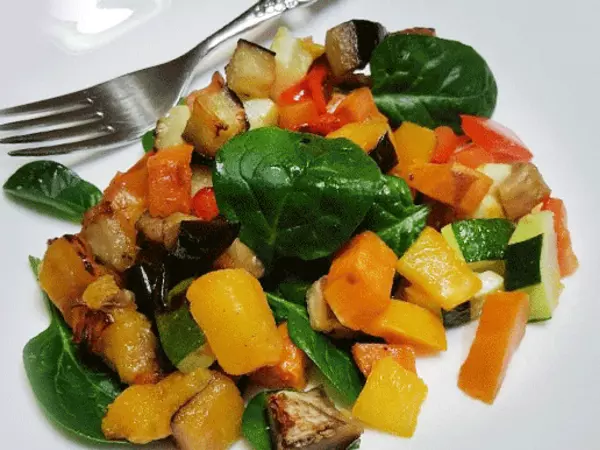 roasted vegetable salad recipe
