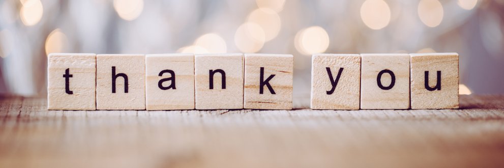 thank you in blocks