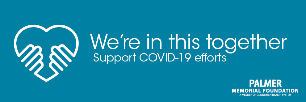 We're in this together. Support COVID-19 efforts.