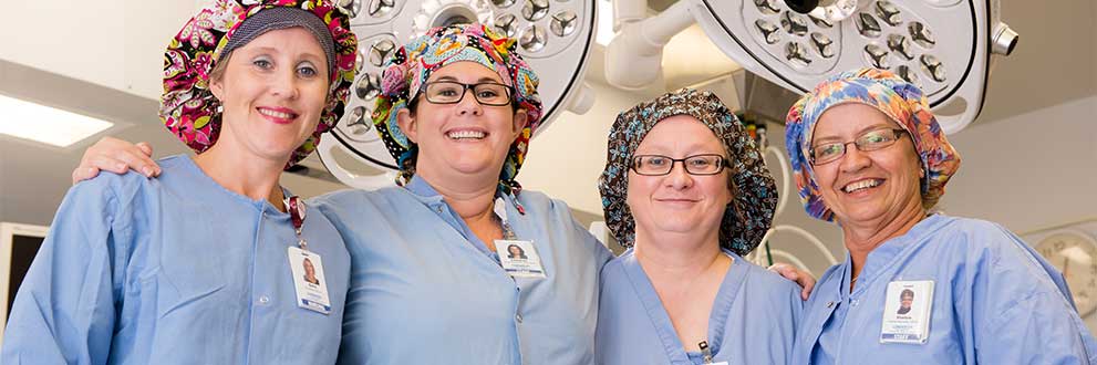 surgical staff at Gundersen Tri-County