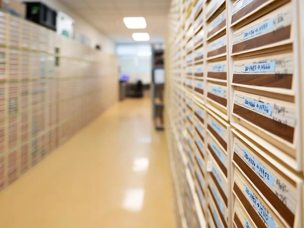 Repository of specimens at Gundersen Cancer Biobank.
