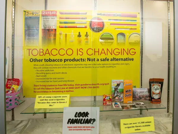 tobacco display