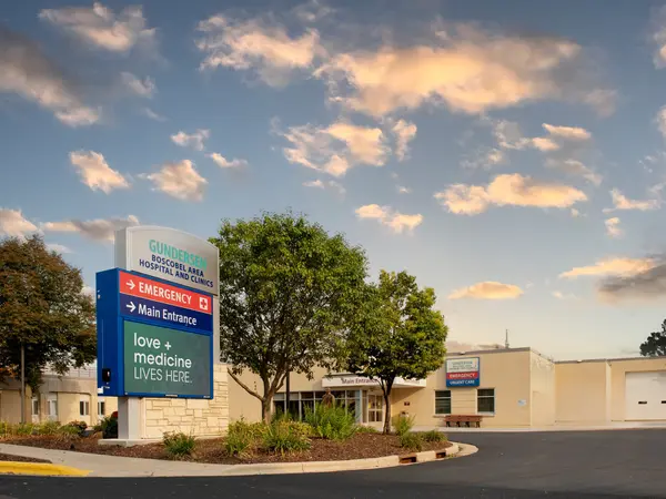 Exterior of Gundersen Boscobel hospital.