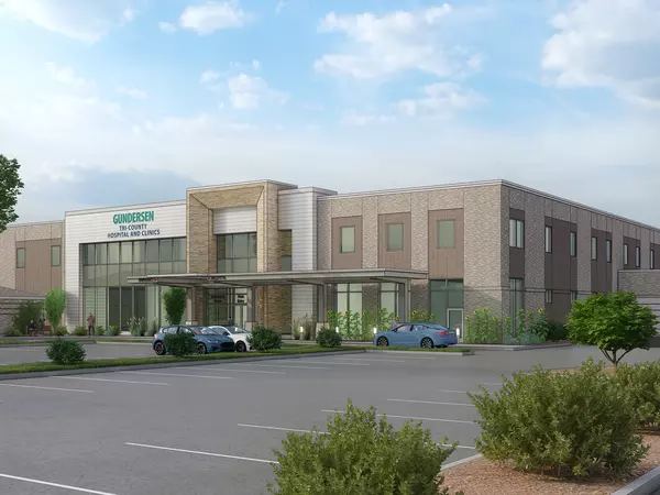 Render of new Tricounty Hospital building