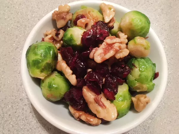 Brussels sprout crunch recipe