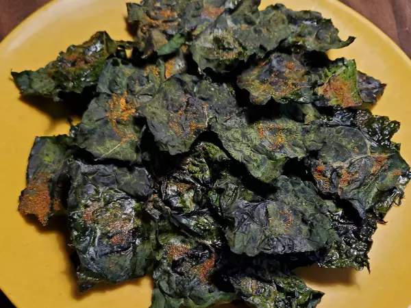 Curry Kale Chips recipe