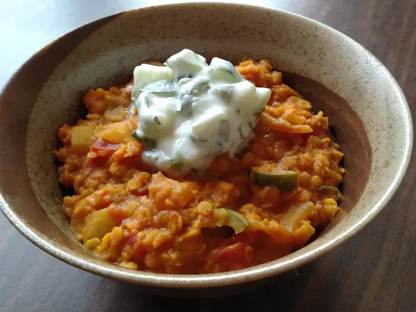 lentil curry recipe