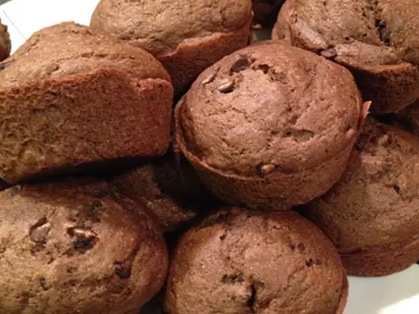 double chocolate pumpkin muffin recipe