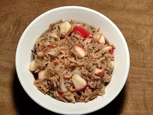 wild rice with apples recipe