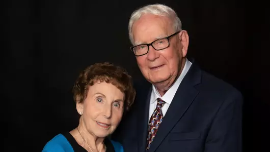 Gundersen Medical Foundation donors Barb and Herb Heili.