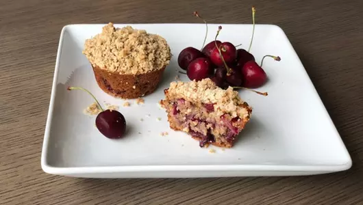 cherry streusel muffins recipe