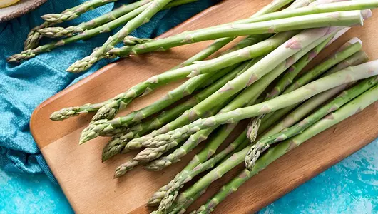 5 minute asparagus bleu cheese recipe