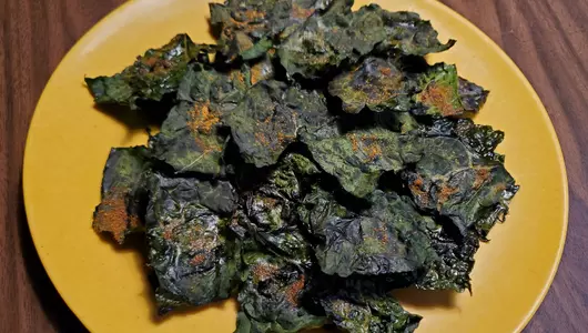 Curry Kale Chips recipe