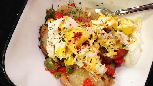 potato egg breakfast bowl recipe
