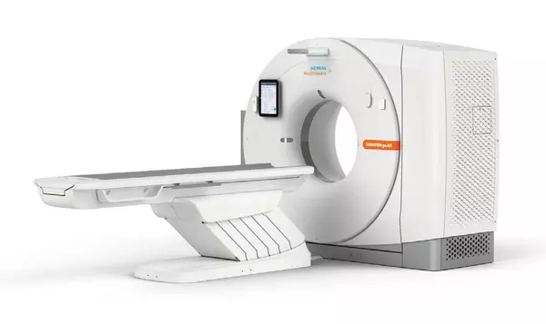 The new CT scanner, a 64-slice SOMATOM.go.All by Siemens
