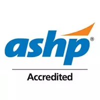 ASHP accreditation seal for Gundersen Specialty Pharmacy